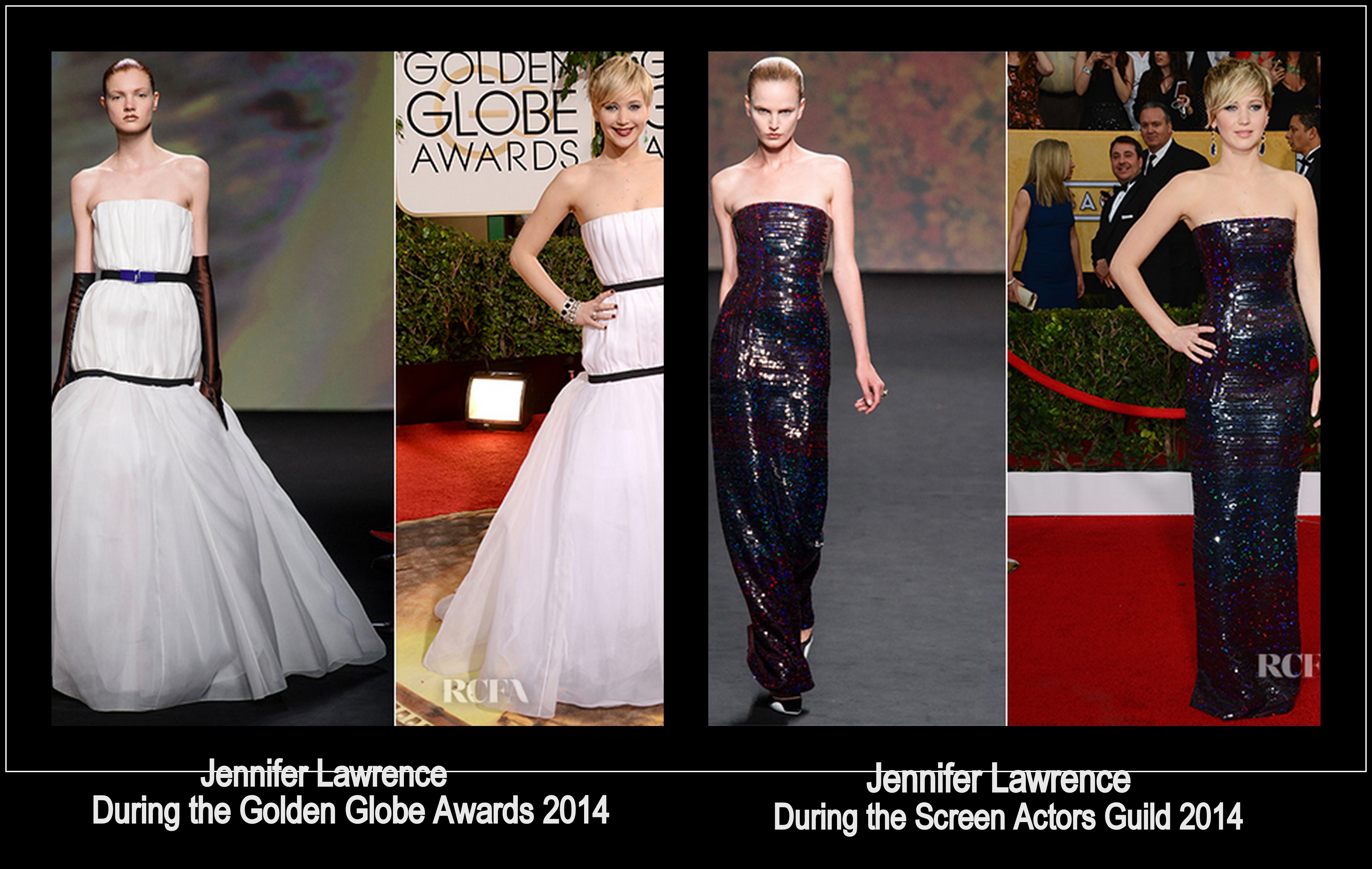 Jennifer Lawrence wears Christian Dior!